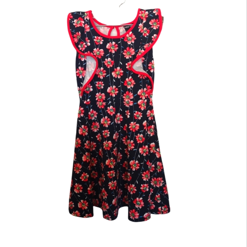 Paper Doll Floral Dress Tunic
